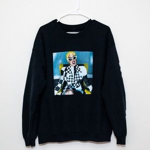 CARDI B Forever 21 sweatshirt black size 0X